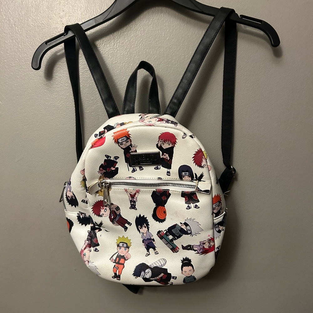 Naruto Mini Backpack - White Chini Character Vega… - image 3